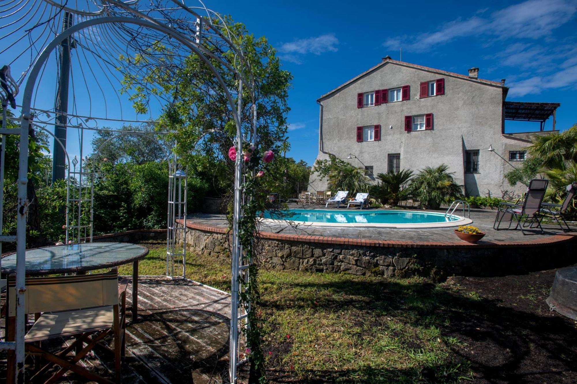277 - Il Frantoio Della Marchesa - Giardino E Piscina Nel Verde Di Sestri Levante Exterior foto